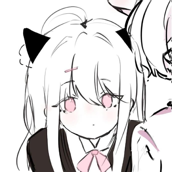 黑白漫画情侣头像(黑白情侣头像)